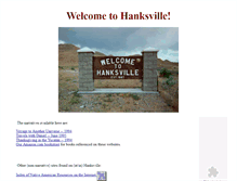 Tablet Screenshot of hanksville.org